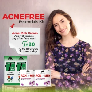 Acne Free Essentials Kit- 1 Month Course